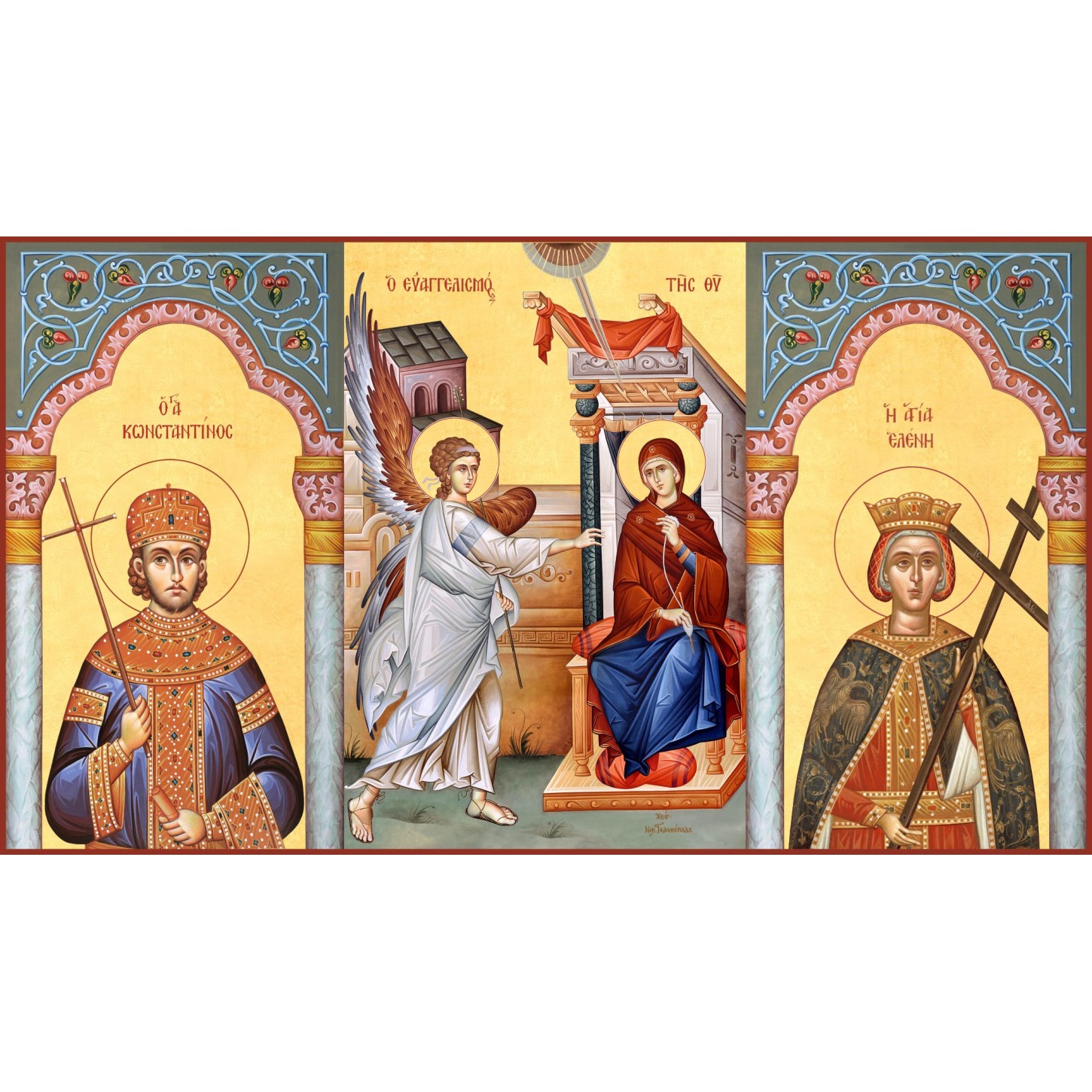 Evangelismos - St. Konstantinos - St. Heleni